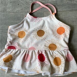 Pink Chicken Girls Bathing Suit Top